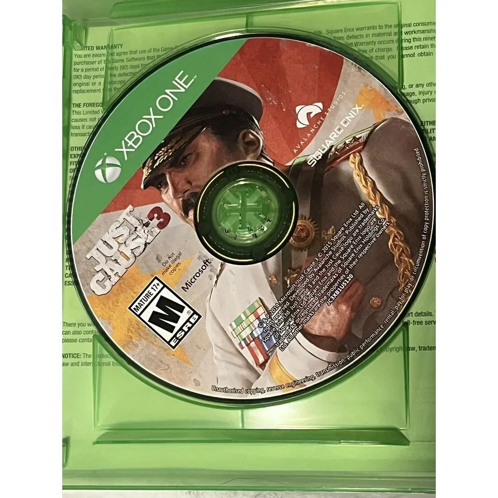 Just Cause 3‎ - Xbox One - Tested & Working.